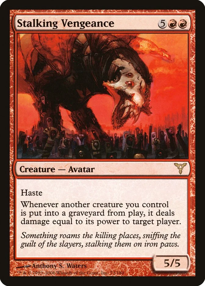 Stalking Vengeance (Dissension) - Magic: The Gathering in TCG Land México