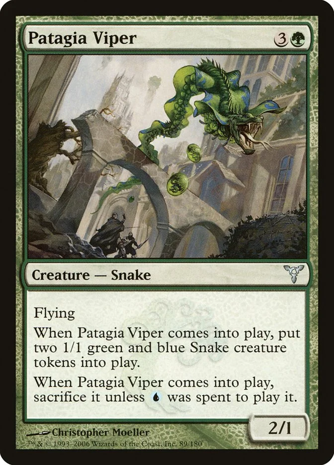 Patagia Viper (Dissension) - Magic: The Gathering in TCG Land México