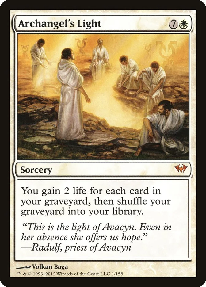 Archangel's Light (Dark Ascension) - Magic: The Gathering in TCG Land