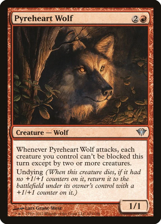 Pyreheart Wolf (Dark Ascension) - Magic: The Gathering in TCG Land México