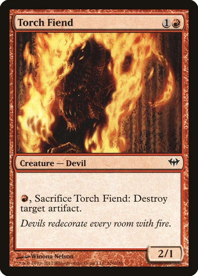 Torch Fiend (Dark Ascension) - Magic: The Gathering in TCG Land México