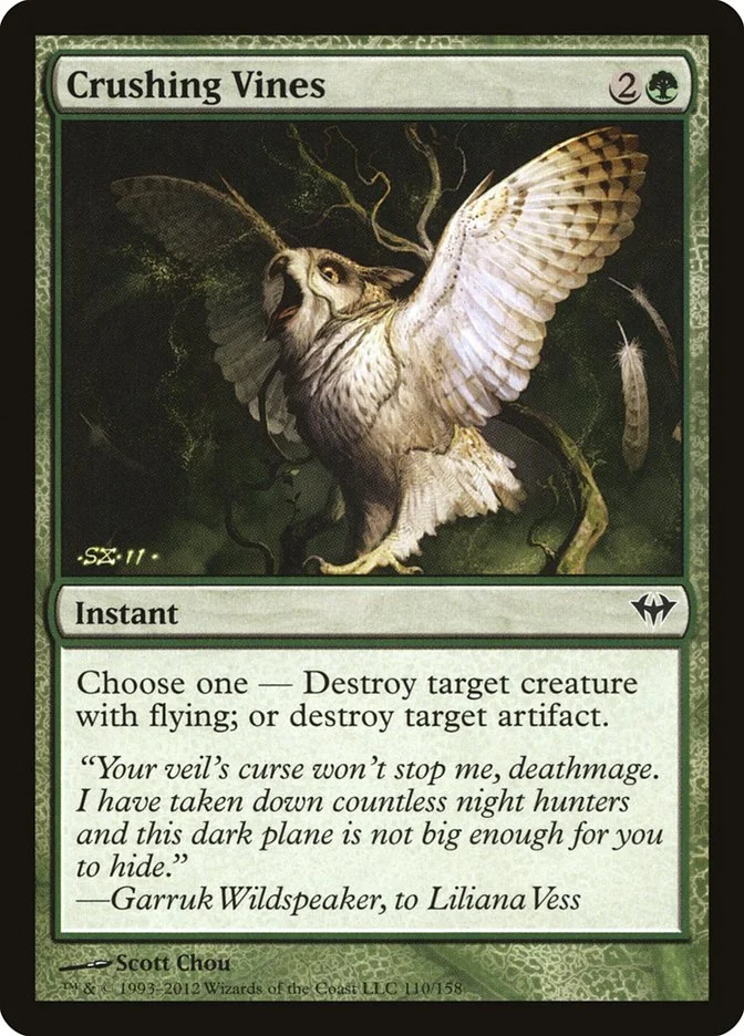 Crushing Vines (Dark Ascension) - Magic: The Gathering in TCG Land México