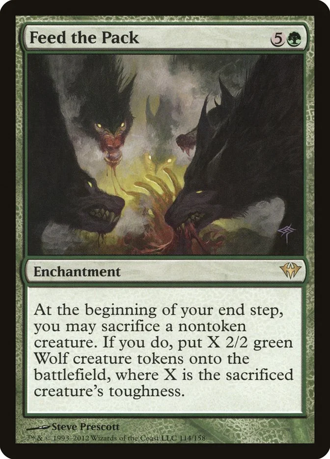 Feed the Pack (Dark Ascension) - Magic: The Gathering in TCG Land