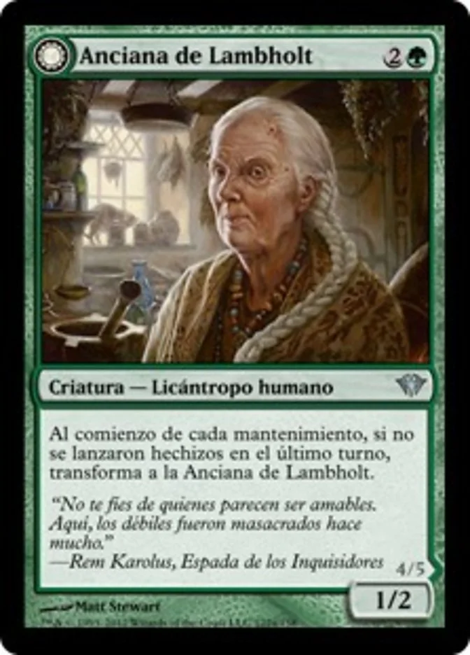 Anciana de Lambholt (Dark Ascension) - Magic: The Gathering in TCG Land
