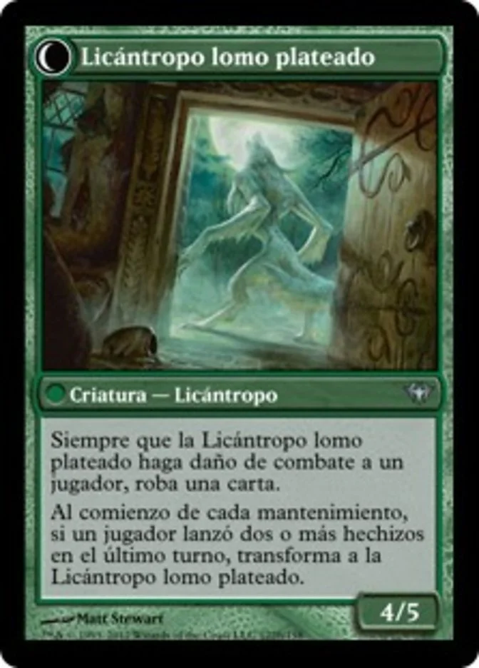 Licántropo lomo plateado (Dark Ascension) - Magic: The Gathering in TCG Land