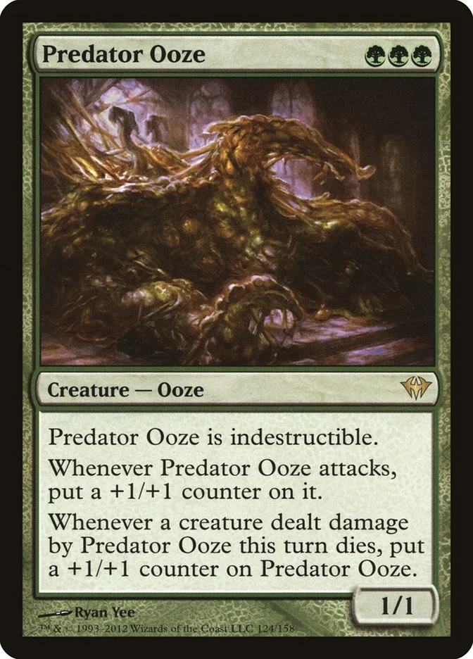 Predator Ooze (Dark Ascension) - Magic: The Gathering in TCG Land