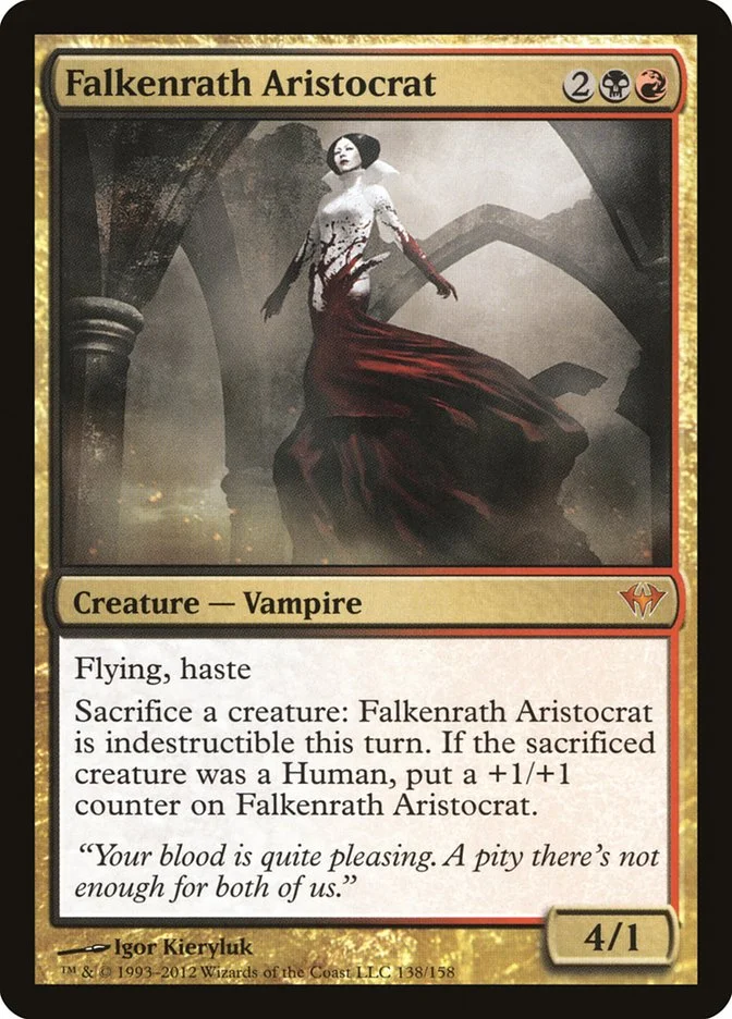 Falkenrath Aristocrat (Dark Ascension) - Magic: The Gathering in TCG Land