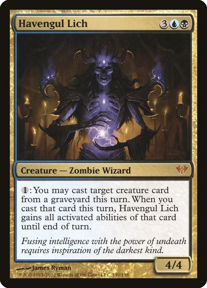 Havengul Lich MTG (Dark Ascension)