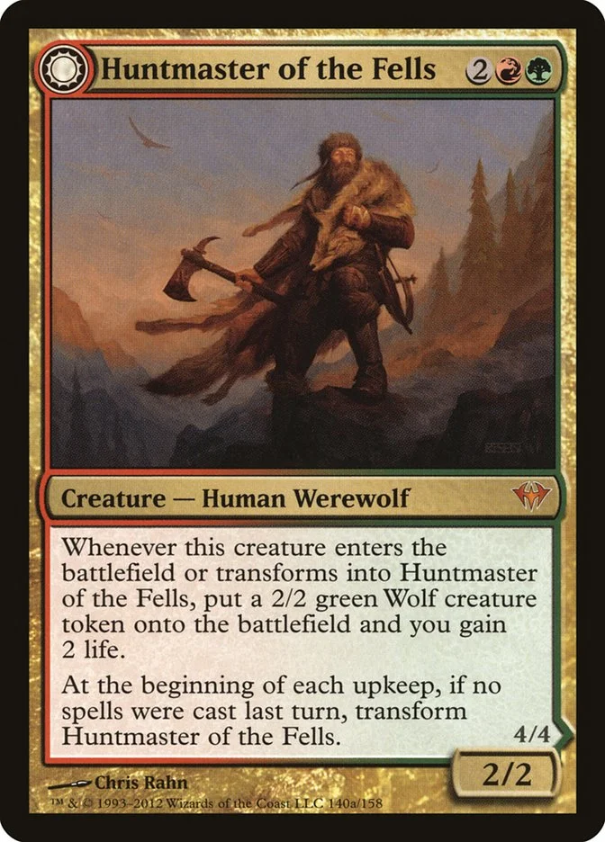 Huntmaster of the Fells (Dark Ascension) - Magic: The Gathering in TCG Land