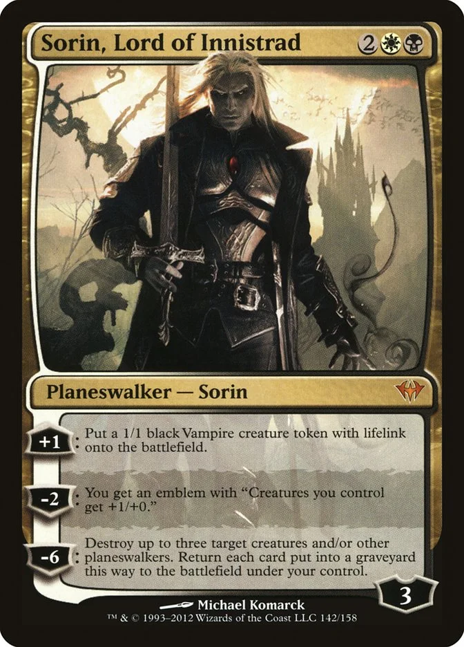 Sorin, Lord of Innistrad (Dark Ascension) - Magic: The Gathering in TCG Land