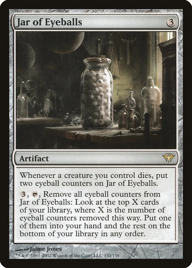 Jar of Eyeballs (Dark Ascension) - Magic: The Gathering in TCG Land México