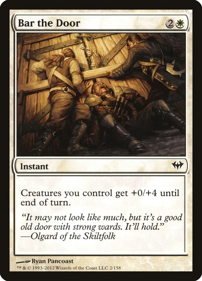 Bar the Door (Dark Ascension) - Magic: The Gathering in TCG Land