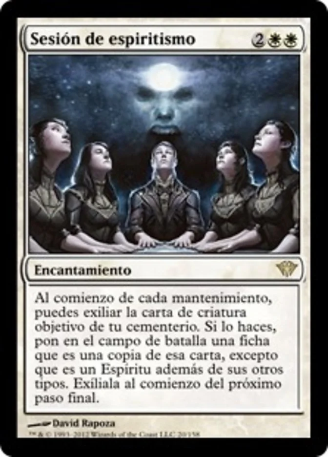 Sesión de espiritismo (Dark Ascension) - Magic: The Gathering in TCG Land