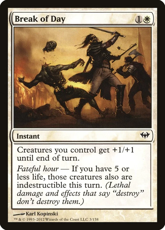 Break of Day (Dark Ascension) - Magic: The Gathering in TCG Land