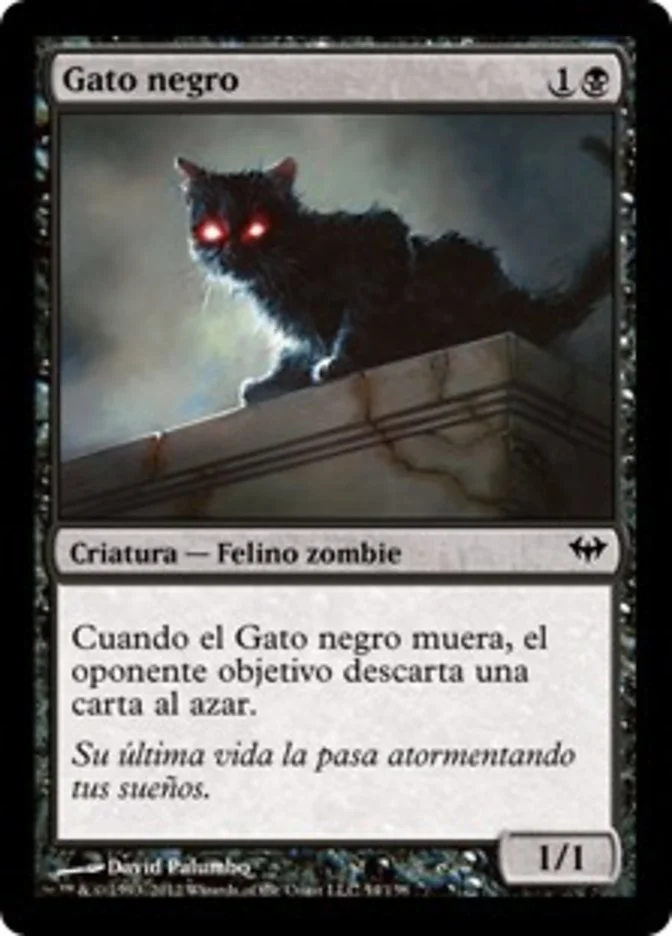 Gato negro (Dark Ascension) - Magic: The Gathering in TCG Land