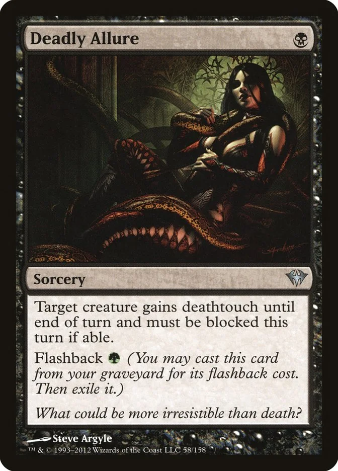 Deadly Allure (Dark Ascension) - Magic: The Gathering in TCG Land