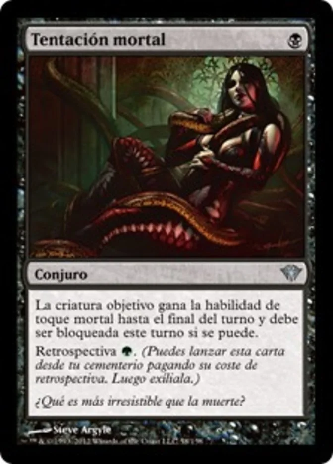 Tentación mortal (Dark Ascension) - Magic: The Gathering in TCG Land