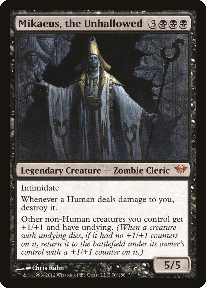 Mikaeus, the Unhallowed (Dark Ascension) - Magic: The Gathering in TCG Land