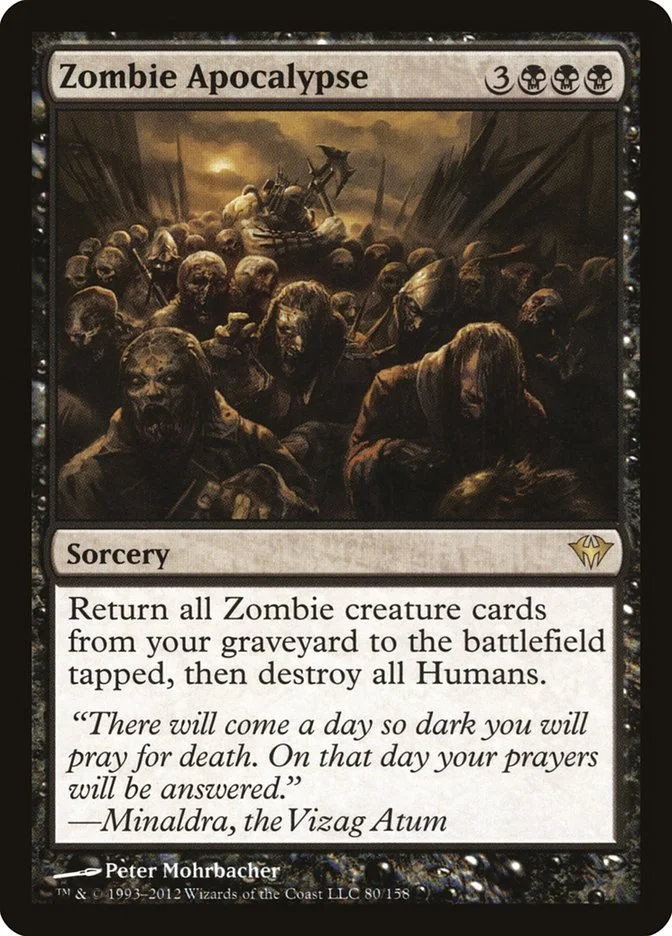 Zombie Apocalypse (Dark Ascension) - Magic: The Gathering in TCG Land