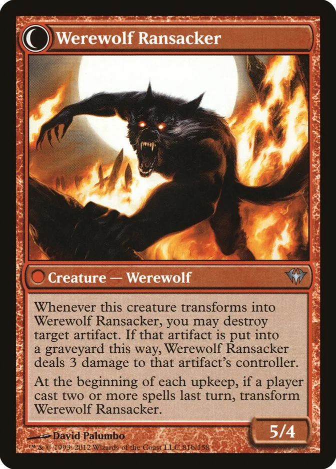 Werewolf Ransacker (Dark Ascension) - Magic: The Gathering in TCG Land