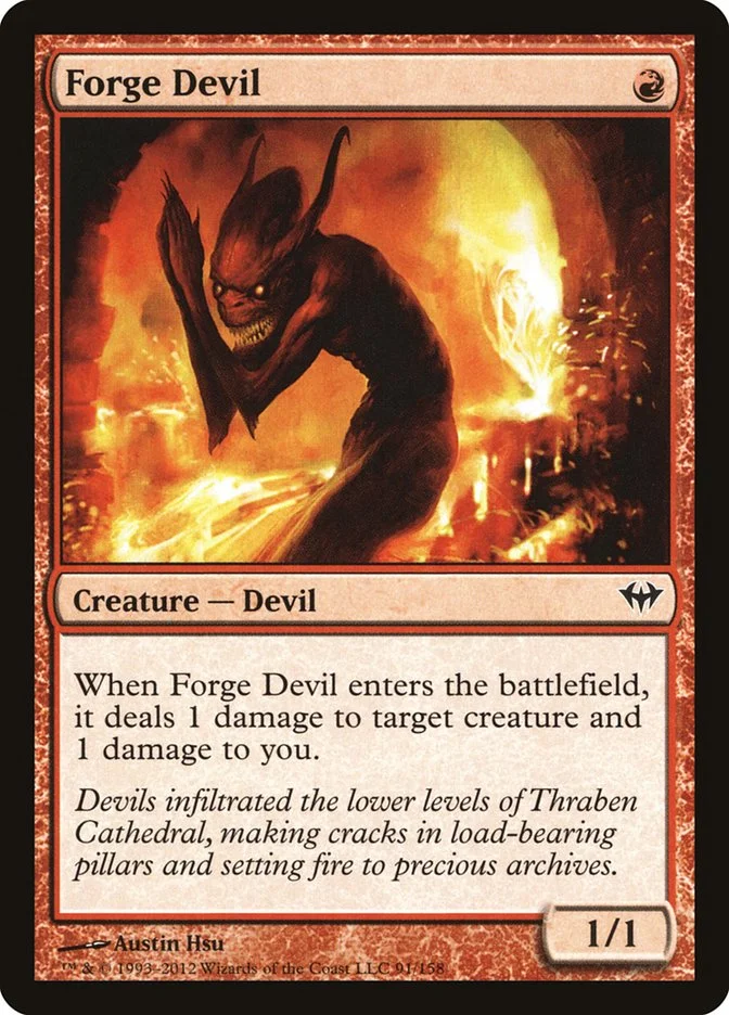 Forge Devil (Dark Ascension) - Magic: The Gathering in TCG Land