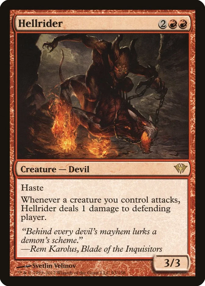 Hellrider (Dark Ascension) - Magic: The Gathering in TCG Land