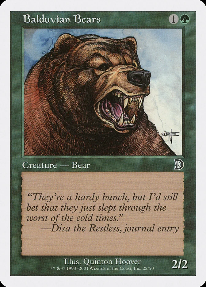 Balduvian Bears (Deckmasters) - Magic: The Gathering in TCG Land México