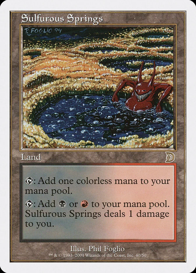 Sulfurous Springs MTG (Ice Age)