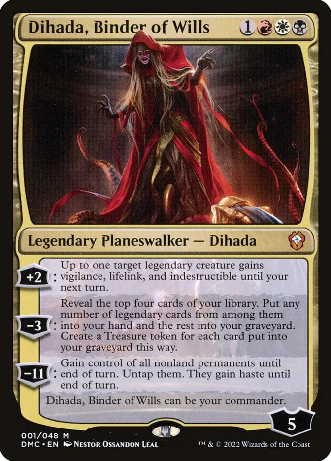 Dihada, Binder of Wills (Dominaria United Commander) - Magic: The Gathering in TCG Land México