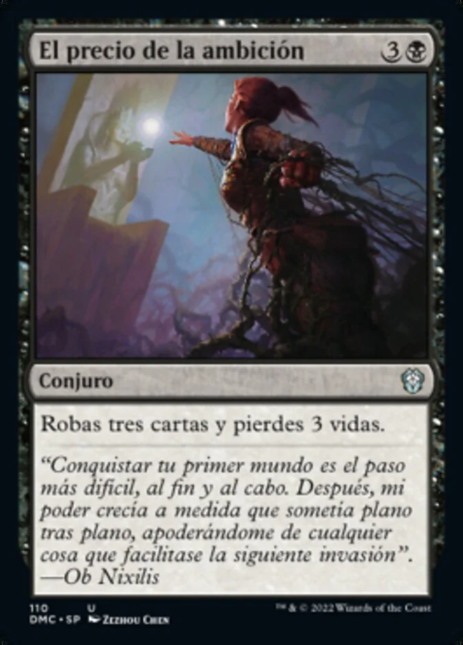 El precio de la ambición (Dominaria United Commander) - Magic: The Gathering in TCG Land