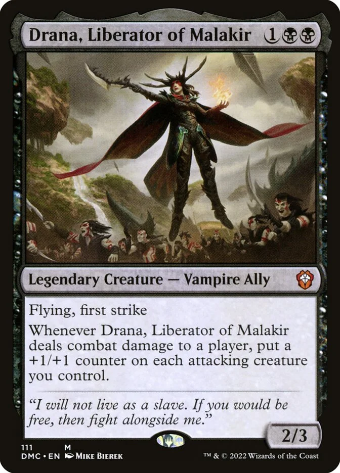 Drana, Liberator of Malakir (Dominaria United Commander) - Magic: The Gathering in TCG Land México