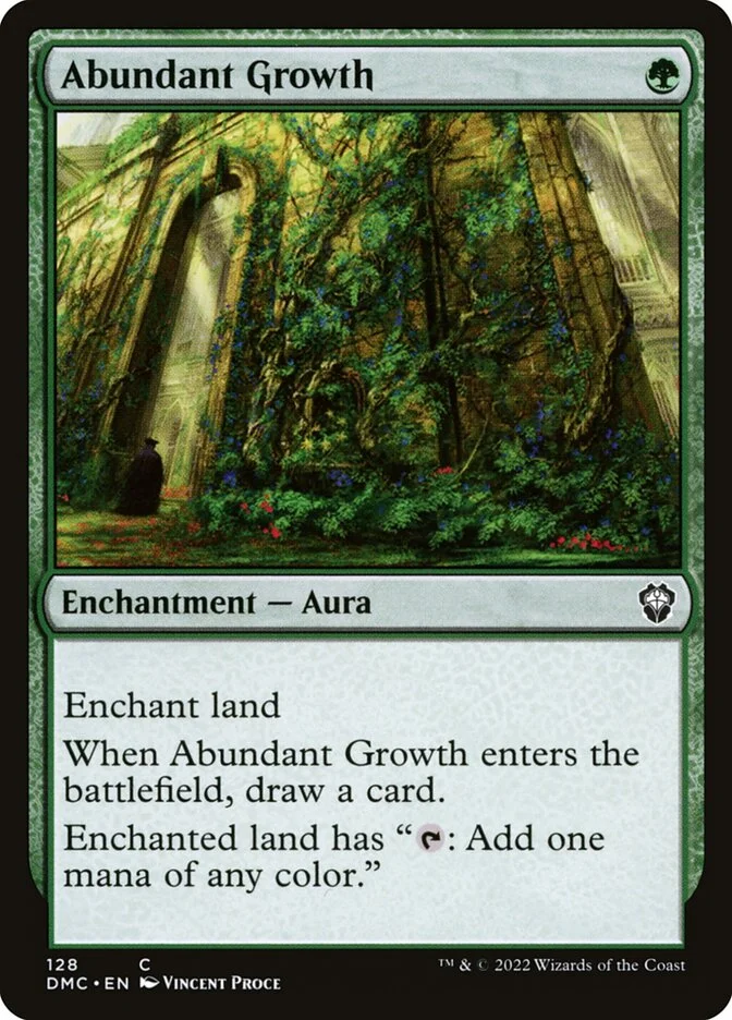 Abundant Growth (Dominaria United Commander) - Magic: The Gathering in TCG Land