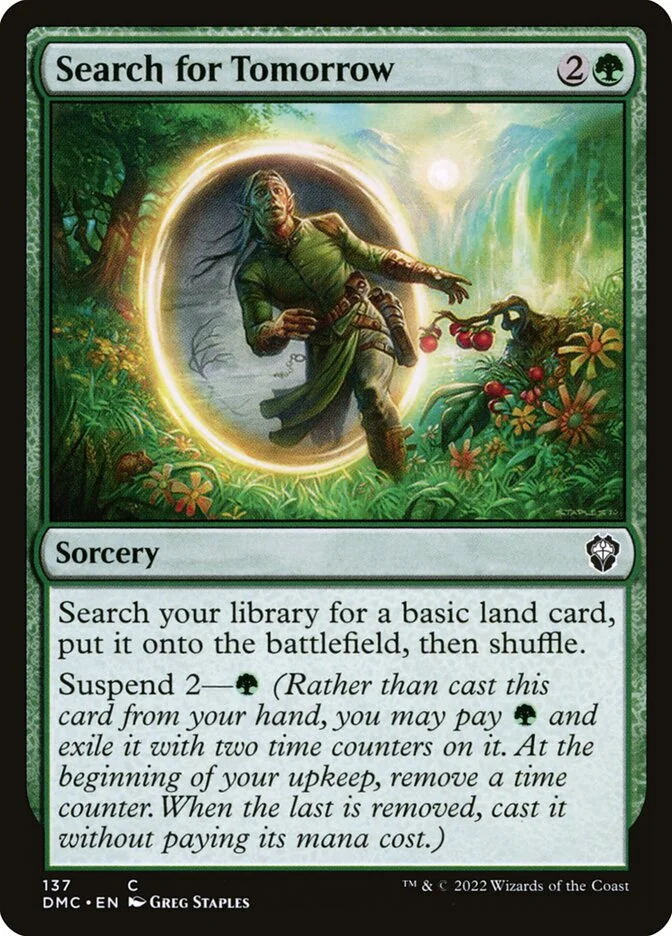 Search for Tomorrow (Dominaria United Commander) - Magic: The Gathering in TCG Land México