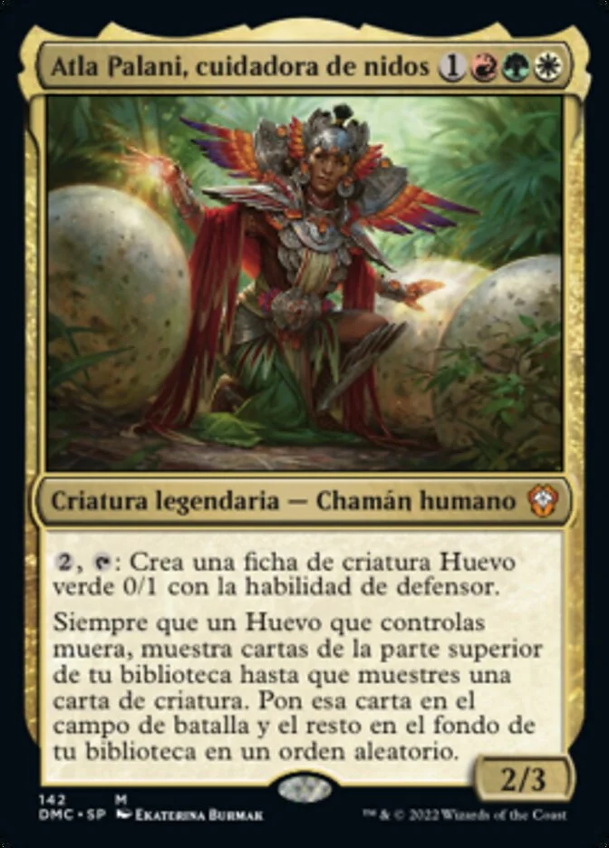 Atla Palani, cuidadora de nidos (Dominaria United Commander) - Magic: The Gathering in TCG Land México