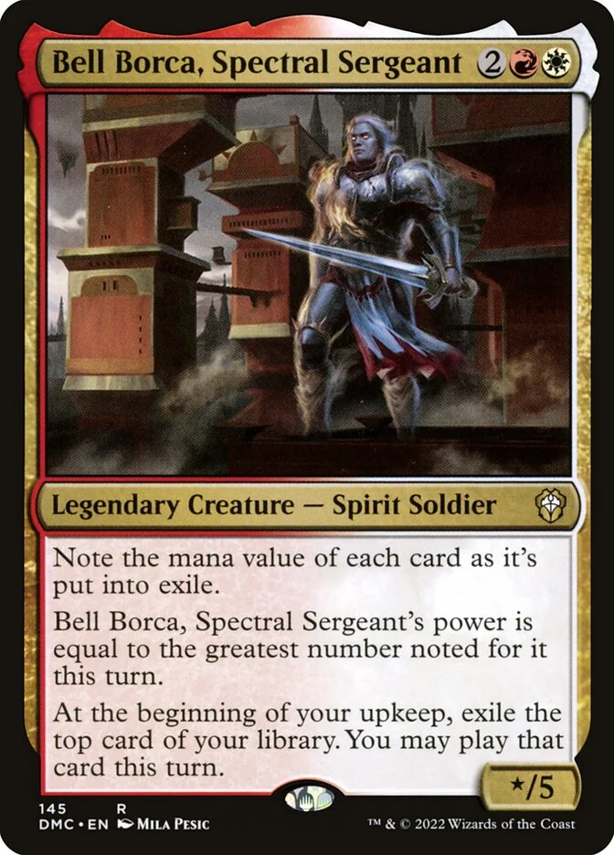 Bell Borca, Spectral Sergeant (Dominaria United Commander) - Magic: The Gathering in TCG Land