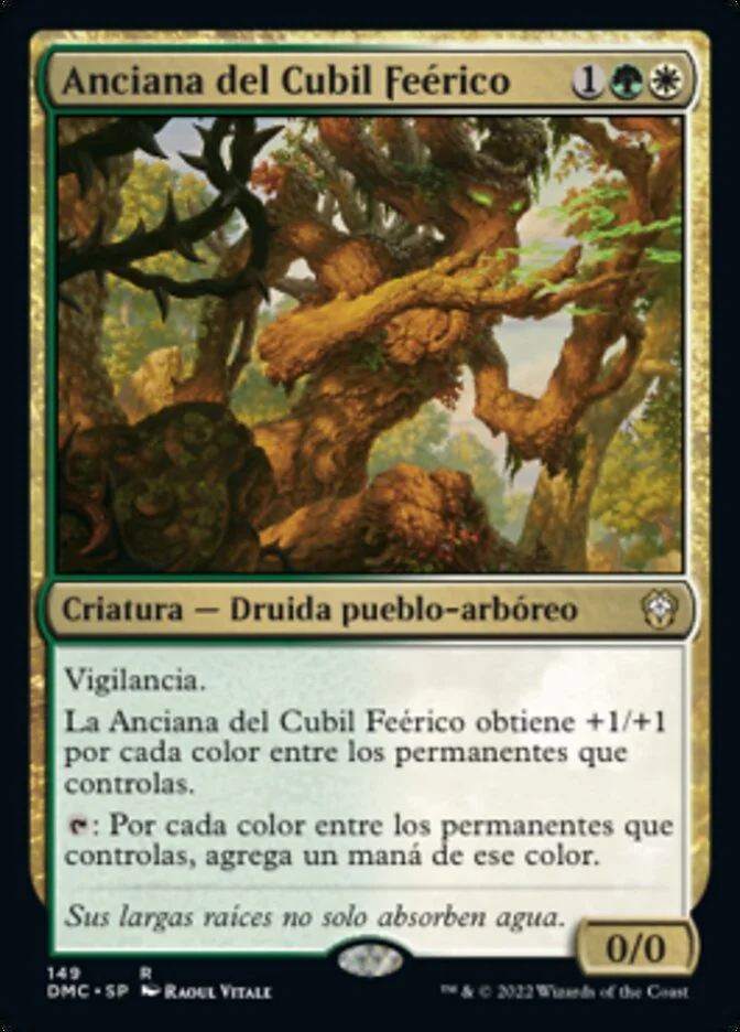 Anciana del Cubil Feérico (Dominaria United Commander) - Magic: The Gathering in TCG Land