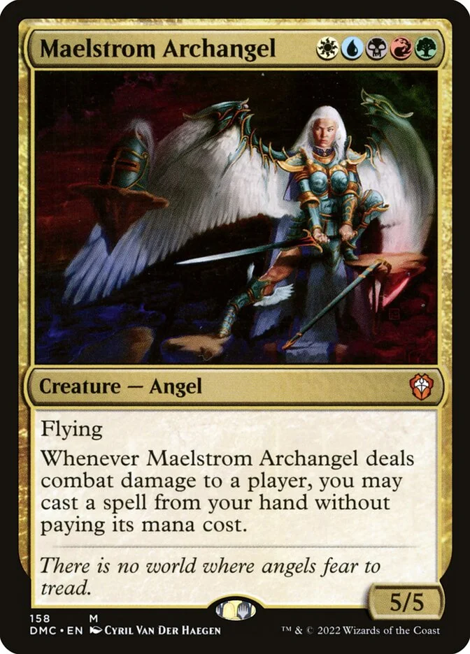 Maelstrom Archangel (Dominaria United Commander) - Magic: The Gathering in TCG Land México