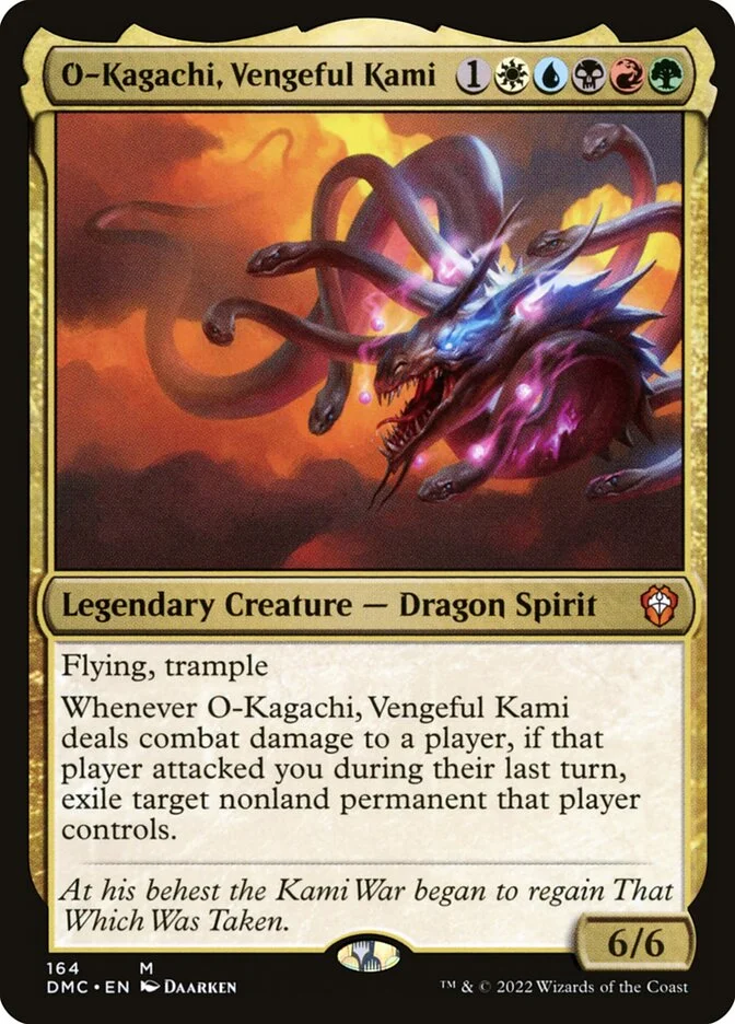 O-Kagachi, Vengeful Kami (Dominaria United Commander) - Magic: The Gathering in TCG Land
