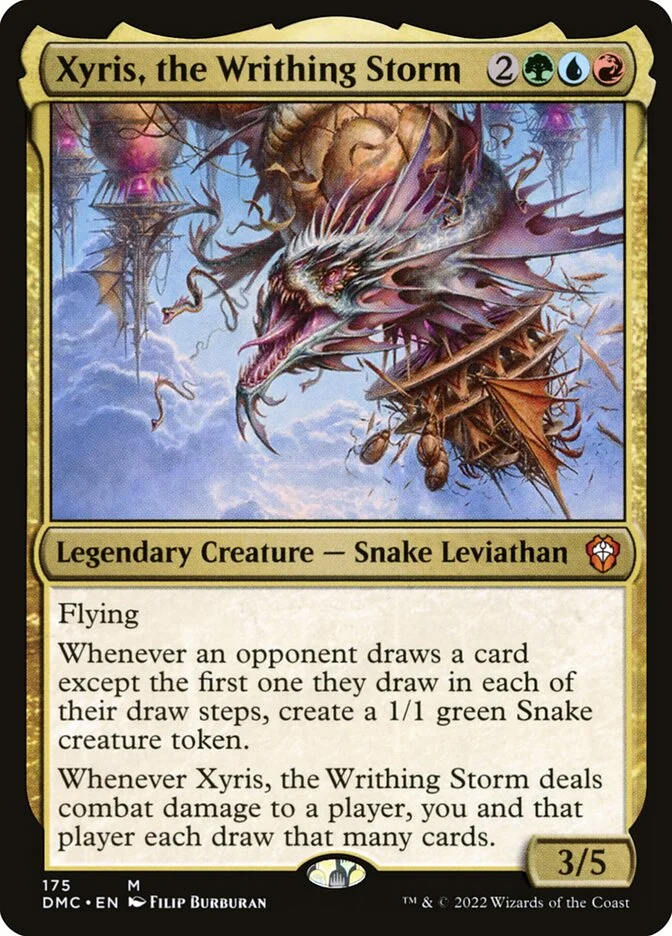 Xyris, the Writhing Storm (Dominaria United Commander) - Magic: The Gathering in TCG Land