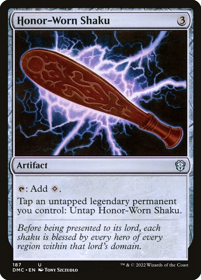 Honor-Worn Shaku (Dominaria United Commander) - Magic: The Gathering in TCG Land México