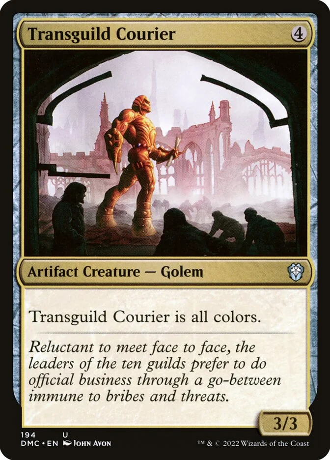 Transguild Courier (Dominaria United Commander) - Magic: The Gathering in TCG Land México