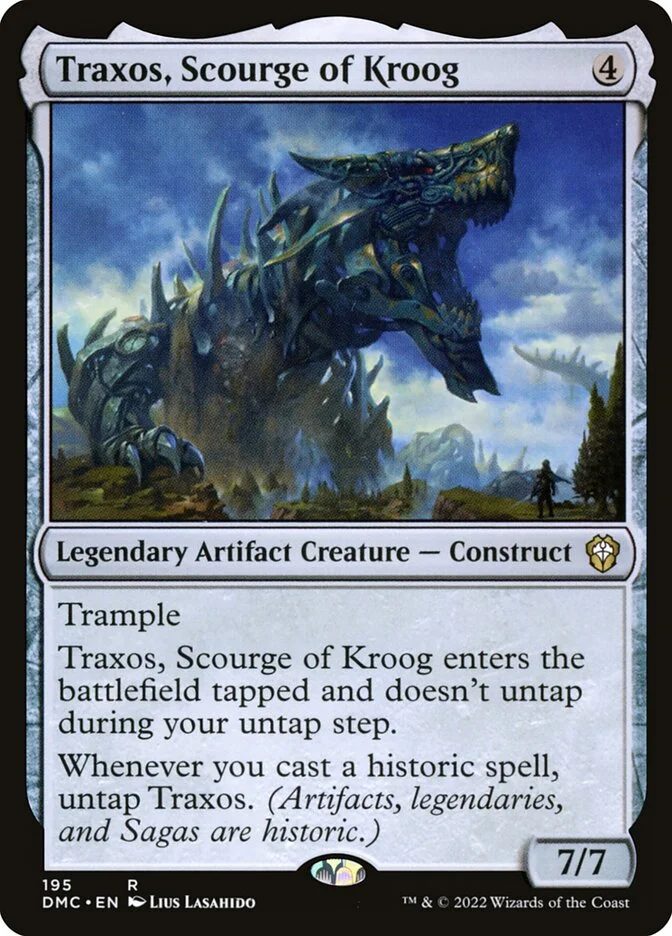 Traxos, Scourge of Kroog (Dominaria United Commander) - Magic: The Gathering in TCG Land México