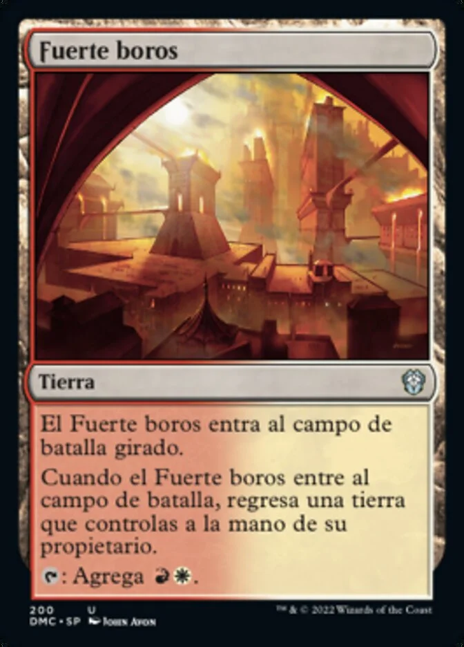Fuerte boros (Dominaria United Commander) - Magic: The Gathering in TCG Land