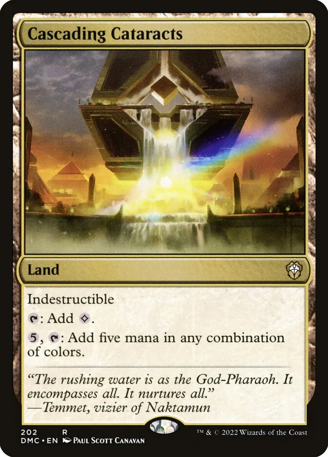 Cascading Cataracts (Dominaria United Commander) - Magic: The Gathering in TCG Land México