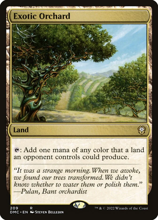 Exotic Orchard (Dominaria United Commander) - Magic: The Gathering in TCG Land