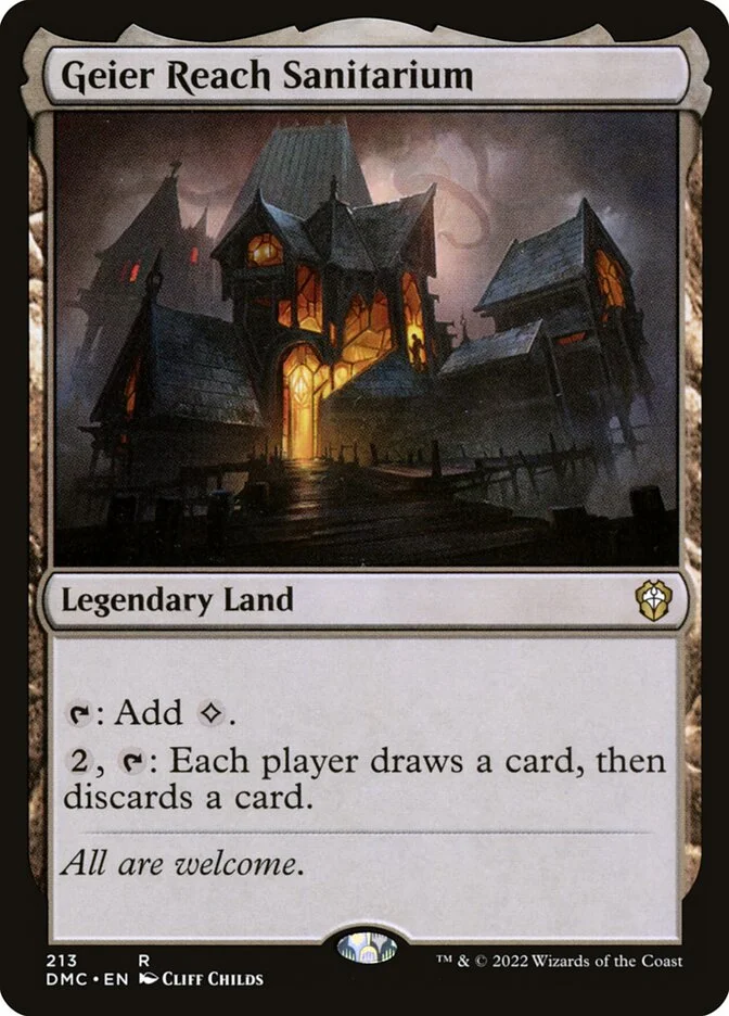 Geier Reach Sanitarium (Dominaria United Commander) - Magic: The Gathering in TCG Land
