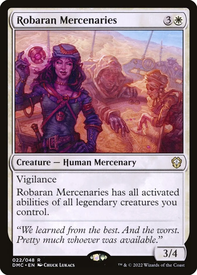 Robaran Mercenaries (Dominaria United Commander) - Magic: The Gathering in TCG Land
