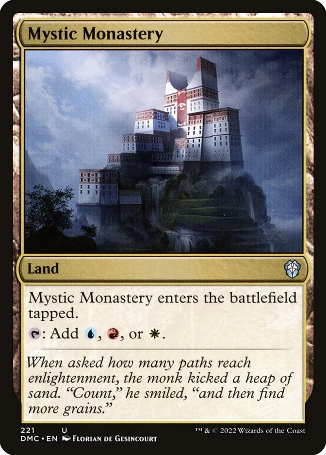 Mystic Monastery (Dominaria United Commander) - Magic: The Gathering in TCG Land