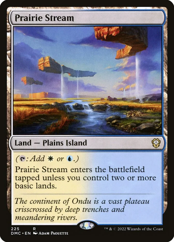 Prairie Stream (Dominaria United Commander) - Magic: The Gathering in TCG Land