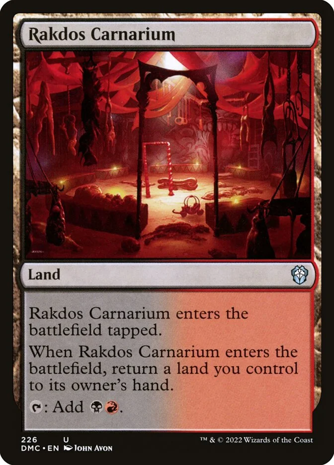 Rakdos Carnarium (Dominaria United Commander) - Magic: The Gathering in TCG Land